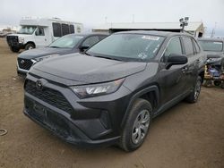 Salvage cars for sale from Copart Brighton, CO: 2022 Toyota Rav4 LE