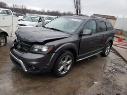 Salvage cars for sale from Copart Louisville, KY: 2017 Dodge Journey Crossroad