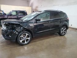 Salvage cars for sale from Copart Davison, MI: 2018 Ford Escape SEL