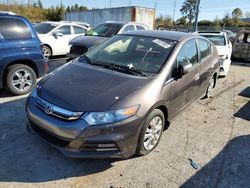 Honda Insight ex salvage cars for sale: 2013 Honda Insight EX