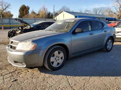 Salvage cars for sale from Copart Wichita, KS: 2009 Dodge Avenger SE