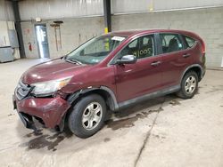 Salvage cars for sale from Copart Chalfont, PA: 2012 Honda CR-V LX