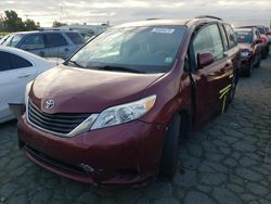 Vehiculos salvage en venta de Copart Martinez, CA: 2014 Toyota Sienna LE