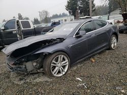 Salvage cars for sale from Copart Graham, WA: 2015 Tesla Model S 70D