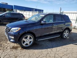 Mercedes-Benz ml 350 4matic salvage cars for sale: 2014 Mercedes-Benz ML 350 4matic