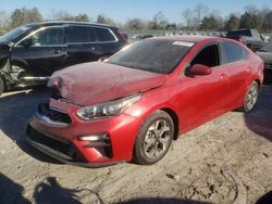 Salvage cars for sale from Copart Madisonville, TN: 2020 KIA Forte FE