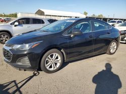 Chevrolet salvage cars for sale: 2019 Chevrolet Cruze LT