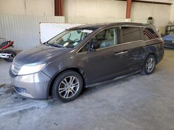 Salvage cars for sale at Lufkin, TX auction: 2012 Honda Odyssey EXL