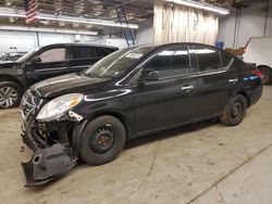 Salvage cars for sale from Copart Wheeling, IL: 2014 Nissan Versa S