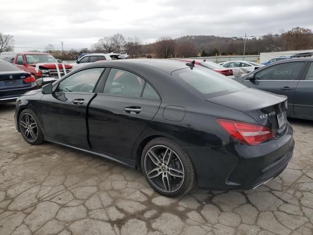 2018 Mercedes-Benz CLA 250