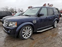 Salvage cars for sale at Baltimore, MD auction: 2016 Land Rover LR4 HSE Luxury