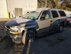 Vehiculos salvage en venta de Copart Austell, GA: 2001 Chevrolet Tahoe C1500