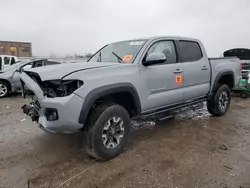 Salvage cars for sale from Copart Kansas City, KS: 2018 Toyota Tacoma Double Cab