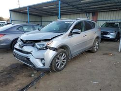 Salvage cars for sale at Colorado Springs, CO auction: 2016 Toyota Rav4 Limited