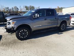 Salvage cars for sale from Copart Spartanburg, SC: 2019 Nissan Titan SV