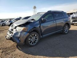 Toyota salvage cars for sale: 2016 Toyota Rav4 HV Limited