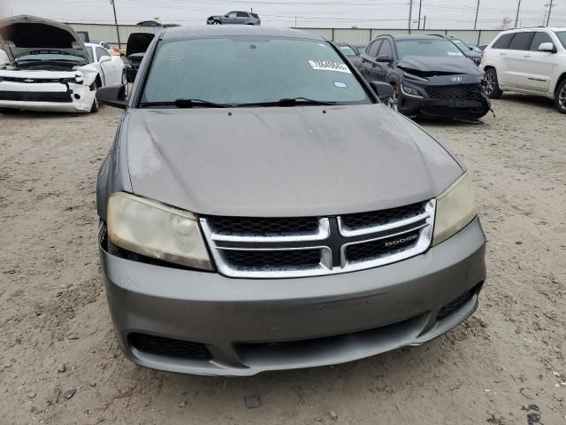 2012 Dodge Avenger SE