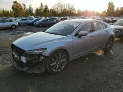 Salvage cars for sale from Copart Portland, OR: 2018 Mazda 6 Grand Touring Reserve