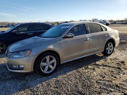 Salvage cars for sale from Copart Wichita, KS: 2015 Volkswagen Passat S