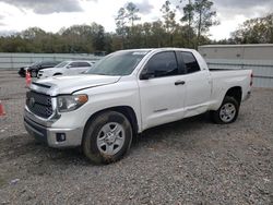 Salvage cars for sale from Copart Augusta, GA: 2019 Toyota Tundra Double Cab SR/SR5