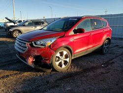 Salvage cars for sale at Greenwood, NE auction: 2017 Ford Escape SE