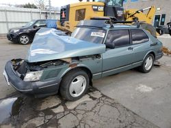 Saab salvage cars for sale: 1989 Saab 900