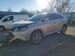 Salvage cars for sale at Wichita, KS auction: 2013 Lexus RX 350