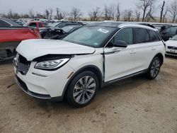 Salvage cars for sale at Bridgeton, MO auction: 2020 Lincoln Corsair Reserve