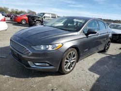 Salvage cars for sale at Cahokia Heights, IL auction: 2017 Ford Fusion SE Hybrid