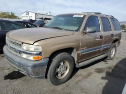 Salvage cars for sale from Copart San Martin, CA: 2001 Chevrolet Tahoe C1500