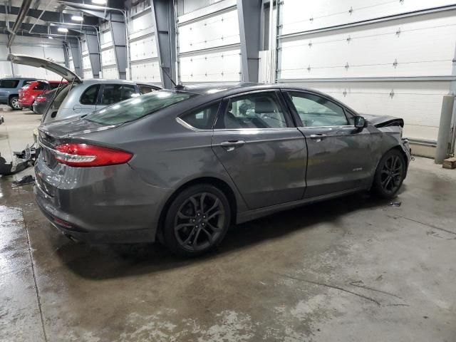 2018 Ford Fusion SE Hybrid