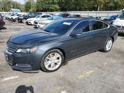 Chevrolet salvage cars for sale: 2015 Chevrolet Impala LT