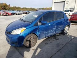 Toyota Yaris salvage cars for sale: 2012 Toyota Yaris