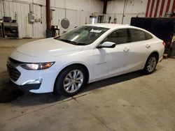 Chevrolet salvage cars for sale: 2020 Chevrolet Malibu LT