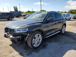 Vehiculos salvage en venta de Copart Miami, FL: 2019 Audi Q5 Premium Plus