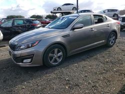 KIA Optima LX salvage cars for sale: 2015 KIA Optima LX