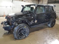 Jeep Wrangler Unlimited Sahara salvage cars for sale: 2012 Jeep Wrangler Unlimited Sahara