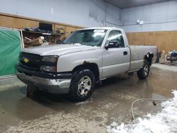 Salvage cars for sale from Copart Kincheloe, MI: 2004 Chevrolet Silverado K1500