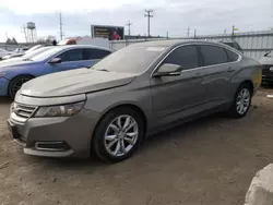 Chevrolet salvage cars for sale: 2017 Chevrolet Impala LT