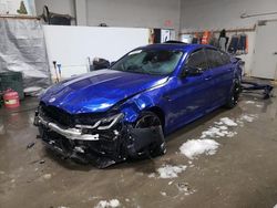 Salvage cars for sale at Elgin, IL auction: 2022 BMW M5