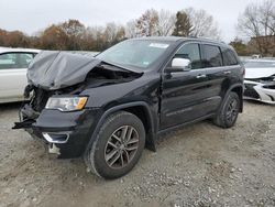 Salvage cars for sale from Copart North Billerica, MA: 2017 Jeep Grand Cherokee Limited