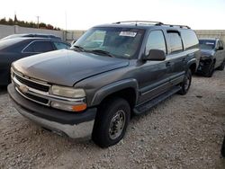 Salvage cars for sale at Franklin, WI auction: 2002 Chevrolet Suburban C2500