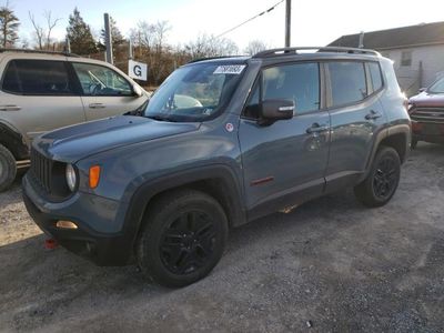 Salvage cars for sale from Copart York Haven, PA: 2018 Jeep Renegade Trailhawk