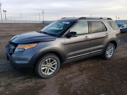 Salvage cars for sale at Greenwood, NE auction: 2014 Ford Explorer XLT
