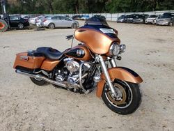 Salvage Motorcycles for sale at auction: 2008 Harley-Davidson Flhx 105TH Anniversary Edition