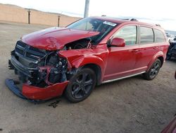 Salvage cars for sale from Copart Albuquerque, NM: 2020 Dodge Journey Crossroad