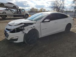 Salvage cars for sale from Copart Ontario Auction, ON: 2019 Chevrolet Malibu LT