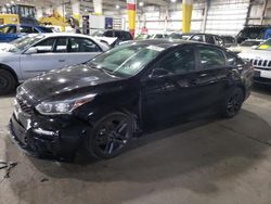 KIA salvage cars for sale: 2021 KIA Forte GT Line