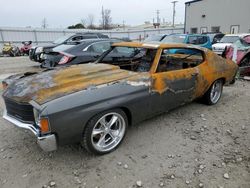 Chevrolet salvage cars for sale: 1972 Chevrolet Chevelle