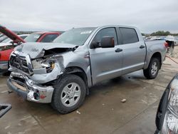 Salvage cars for sale from Copart Grand Prairie, TX: 2012 Toyota Tundra Crewmax SR5